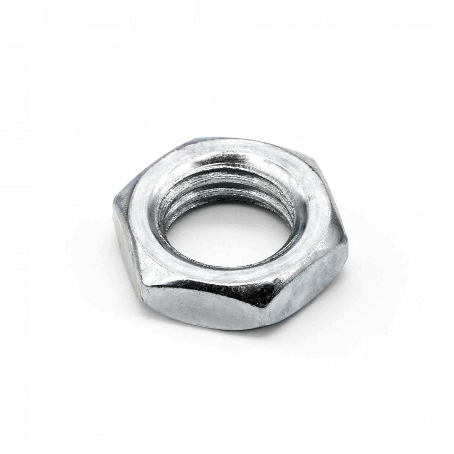 Гайка DIN 439 низкая шестигранная M6 5кг в уп