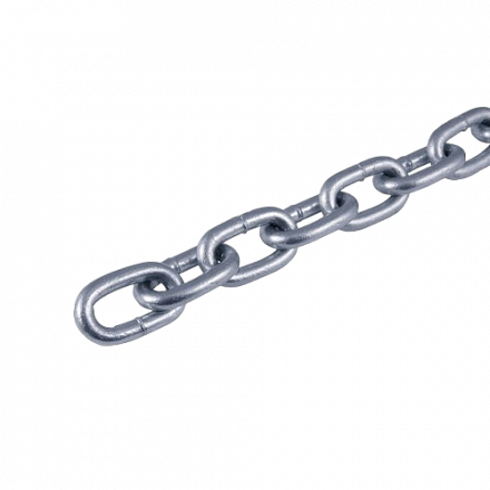 Цепь сварная короткозвенная, оцинкованная D1 DIN 5685/A